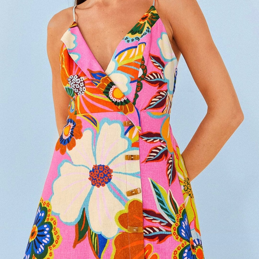 NWT Farm Rio Pink Mini Dress